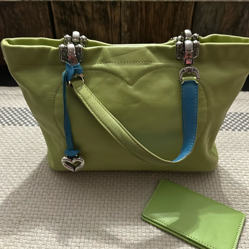 Brighton leather purse and card holder